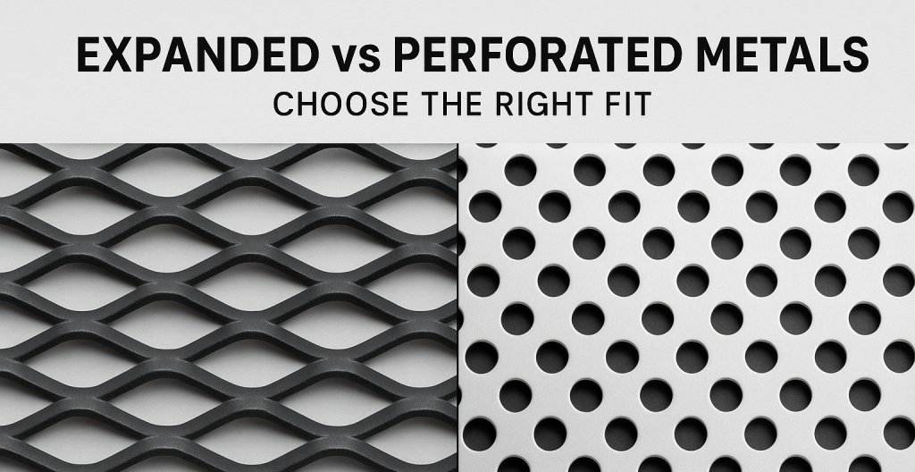 Expanded Metals vs Perforated Metals
