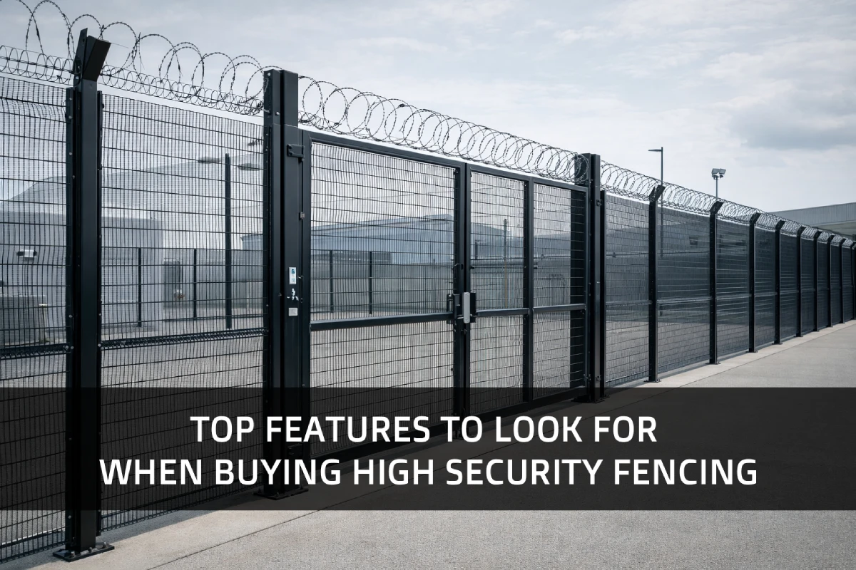 Top Features to Look for When Buying High Security Fencing