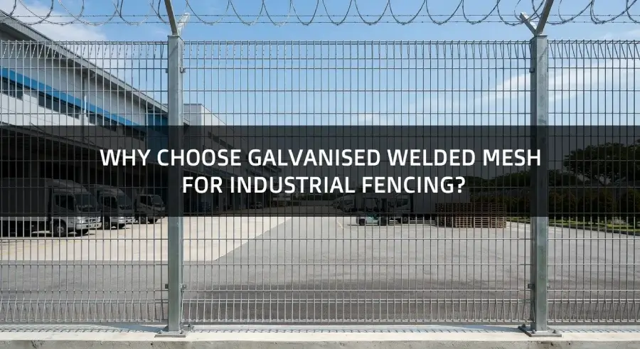 Why Choose Galvanised Welded Mesh for Industrial Fencing?